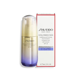 Увлажняющая эмульсия для лица для зрелой кожи Shiseido Vital Perfection, 75 мл цена и информация | Shiseido Спорт, досуг, туризм | hansapost.ee