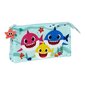 Koolikott Baby Shark Beach day kollane helesinine (22 x 12 x 3 cm) hind ja info | Pinalid | hansapost.ee