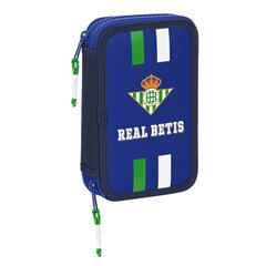 Kahekordne Pliiatsikarp Real Betis Balompié Sinine (28 pcs) hind ja info | Pinalid | hansapost.ee