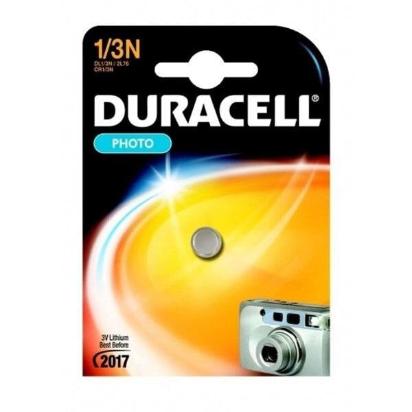 Patarei Duracell Ultra Photo DL1/3N 3V цена и информация | Fotoaparaatide akud ja patareid | hansapost.ee