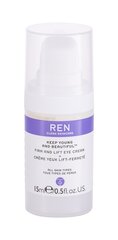 Увлажняющий крем для глаз Ren Clean Skincare Keep Young and Beautiful Firm and Lift 15 мл цена и информация | Сыворотки, кремы для век | hansapost.ee