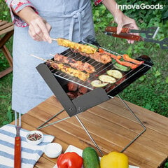 Mini kokkupandav kaasaskantav söegrill InnovaGoods Foldecue цена и информация | Грили | hansapost.ee