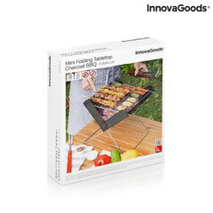 Mini kokkupandav kaasaskantav söegrill InnovaGoods Foldecue цена и информация | Грили | hansapost.ee