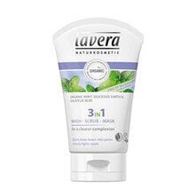 Lavera Puhastav emulsioon, koorimine ja mask 3v1 (pesu, koorimine, mask) 125 ml hind ja info | Näopuhastusvahendid | hansapost.ee