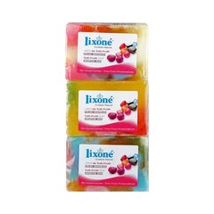 Брусок мыла с натуральным глицерином Tutti-frutti Lixoné (3 uds) цена и информация | Мыло | hansapost.ee