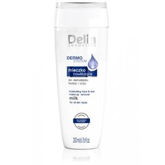 Näopuhastuspiim Delia Cosmetics Dermo System 210 ml hind ja info | Näopuhastusvahendid | hansapost.ee