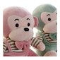 Pehme mänguasi DKD Home Decor roheline roosa polüester Ahv (2 pcs) (23 x 20 x 27 cm) цена и информация |  Pehmed mänguasjad ja kaisukad | hansapost.ee