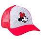 Laste nokamüts Minnie Mouse punane hall (53 cm) цена и информация | Mütsid, sallid, kindad tüdrukutele | hansapost.ee
