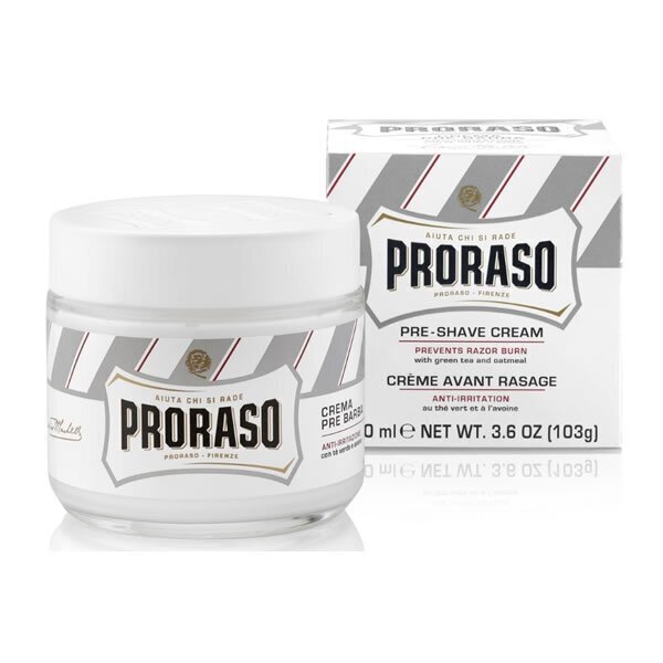 Proraso Raseerimiseelne ja järgne tundliku naha kreem Roheline tee 100 ml цена и информация | Raseerimisvahendid | hansapost.ee