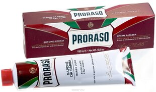 Raseerimise kreem Proraso Red (150 ml) hind ja info | Proraso Parfüümid, lõhnad ja kosmeetika | hansapost.ee