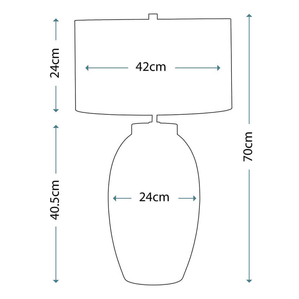 Lauavalgusti Elstead Lighting Victor VICTOR-LRG-TL-CR hind ja info | Laualambid | hansapost.ee