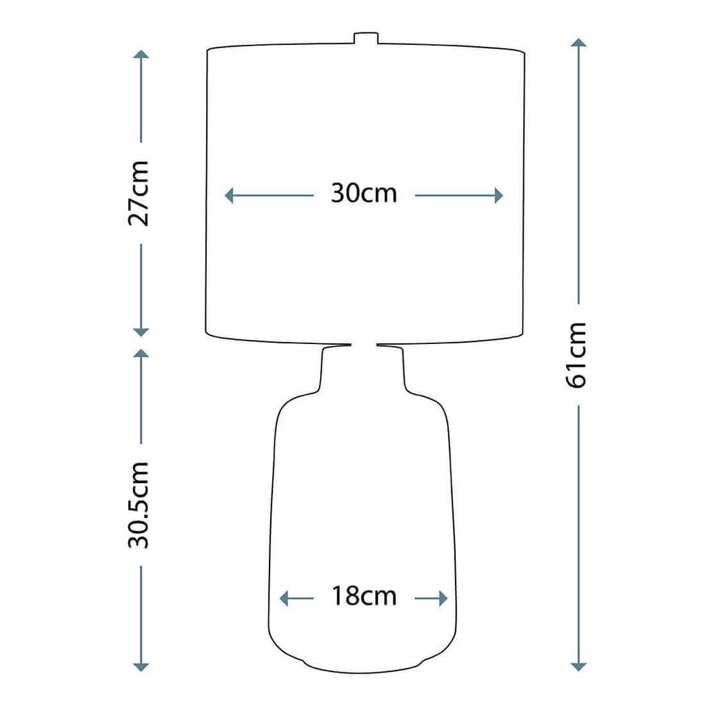 Lauavalgusti Elstead Lighting Bacari BACARI-TL-SM hind ja info | Laualambid | hansapost.ee