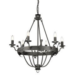 Подвесной светильник Elstead Lighting Windsor graphite WINDSOR6-GR цена и информация | Elstead lighting Мебель и домашний интерьер | hansapost.ee