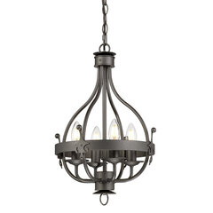 Rippvalgusti Elstead Lighting Windsor graphite WINDSOR4-GR hind ja info | Rippvalgustid | hansapost.ee