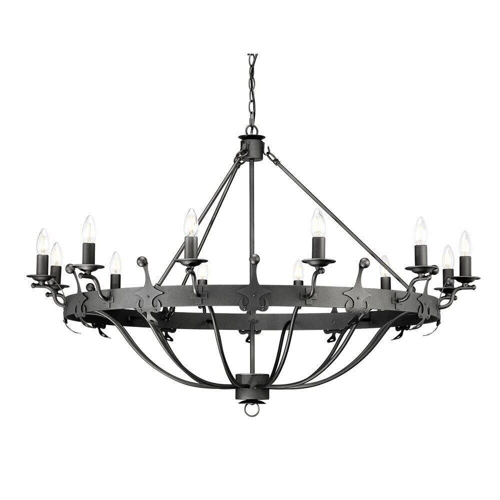 Rippvalgusti Elstead Lighting Windsor WINDSOR12-GR hind ja info | Rippvalgustid | hansapost.ee