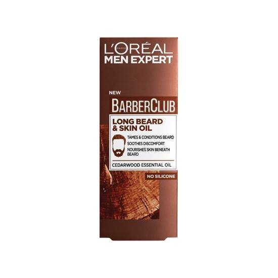 Habeme ja näonaha õli L'Oreal Paris Men Expert Barber Club meestele, 30 ml цена и информация | Raseerimisvahendid | hansapost.ee