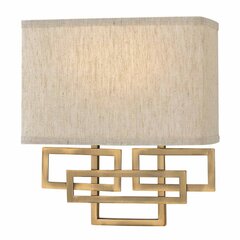 Настенный светильник Elstead Lighting Lanza HK-LANZA2-BR цена и информация | Настенные светильники | hansapost.ee