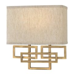 Seinavalgusti Elstead Lighting Lanza HK-LANZA2-BR hind ja info | Seinavalgustid | hansapost.ee