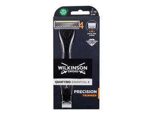 Бритва Wilkinson Sword Quattro Titanium Precision для мужчин цена и информация | Средства для бритья и косметика | hansapost.ee