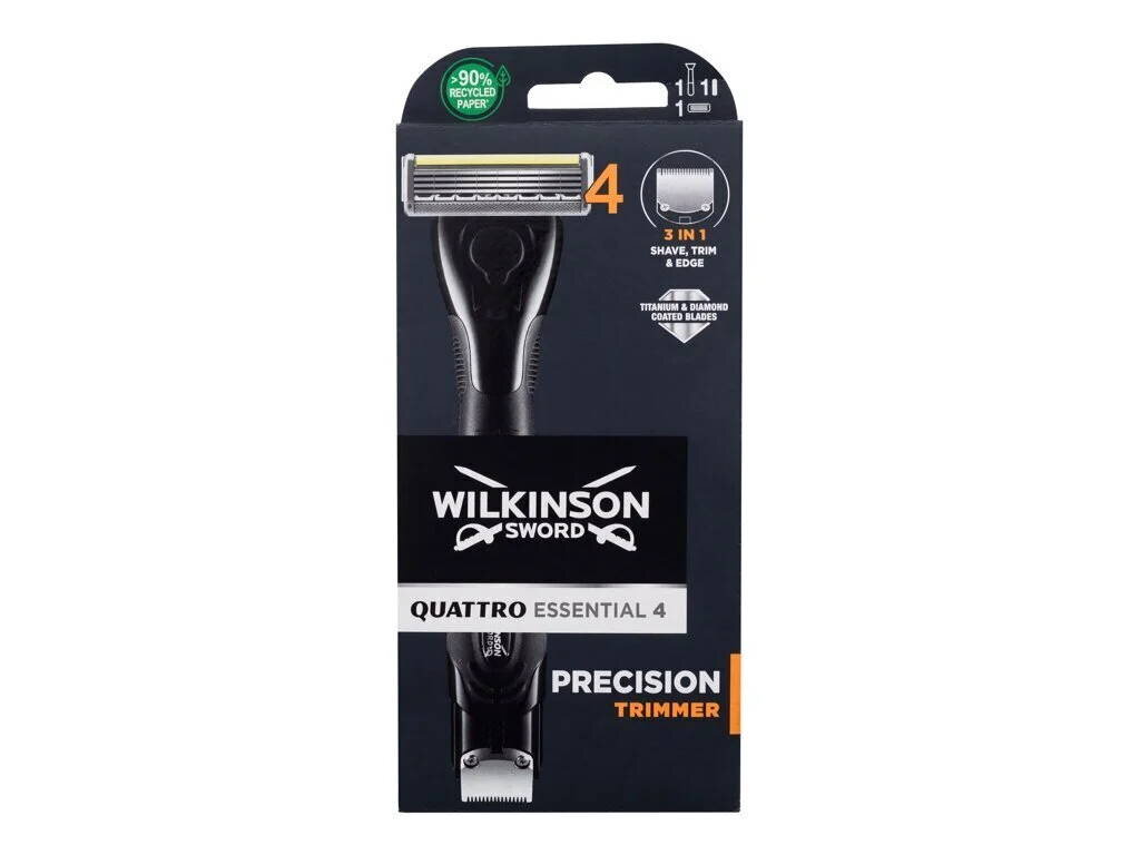 Raseerija meestele Wilkinson Sword Quattro Titanium Precision цена и информация | Raseerimisvahendid | hansapost.ee