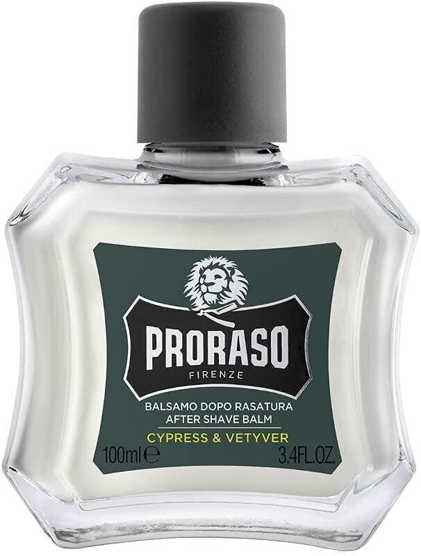 Raseerimisjärgne palsam Proraso Cypress & Vetyver, 100 ml hind ja info | Raseerimisvahendid | hansapost.ee