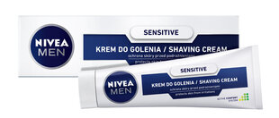 Raseerimiskreem Nivea For Men Sensitive 100 ml price and information | Raseerimisvahendid | hansapost.ee