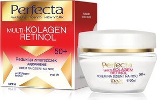Крем для лица для зрелой кожи Perfecta Multi-Kolagen Retinol 50+ 50 мл цена и информация | Perfecta Духи, косметика | hansapost.ee