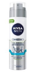 Гель для бритья Nivea Men Sensitive 200 мл цена и информация | Средства для бритья и косметика | hansapost.ee