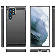 Carbon Samsung Galaxy S23 Ultra black цена и информация | Чехлы для телефонов | hansapost.ee