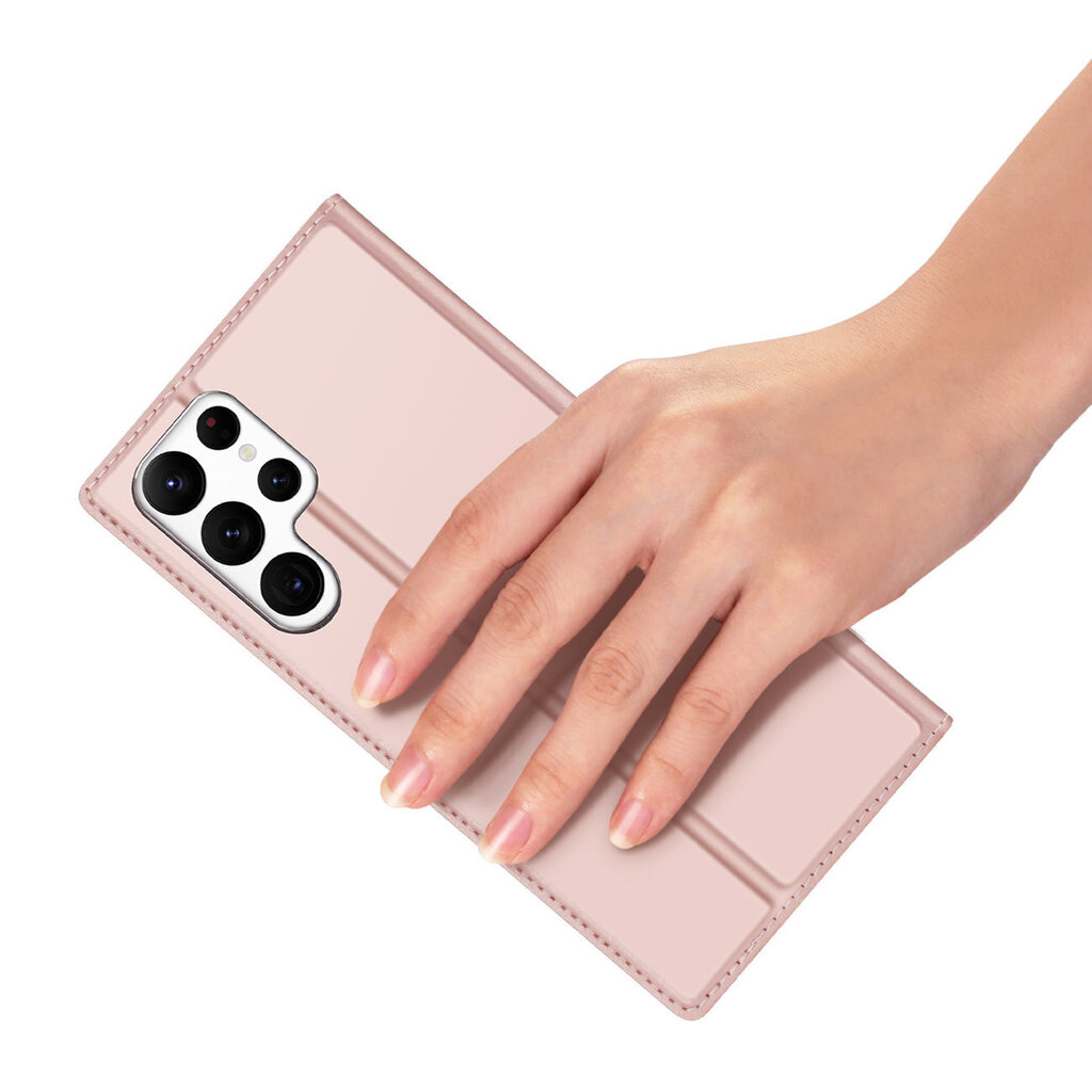 Dux Ducis Skin Pro Samsung Galaxy S23 Ultra Pink цена и информация | Telefonide kaitsekaaned ja -ümbrised | hansapost.ee