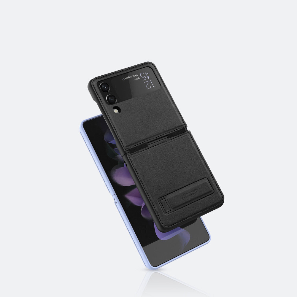 Nillkin Qin Vegan Leather Samsung Galaxy Z Flip 4 hind ja info | Telefonide kaitsekaaned ja -ümbrised | hansapost.ee