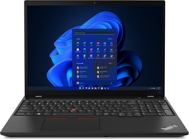 Lenovo ThinkPad P16s Gen 1 (21CK0031PB), Windows 11 DG Windows 10 Pro 64, Polish / English цена и информация | Sülearvutid | hansapost.ee