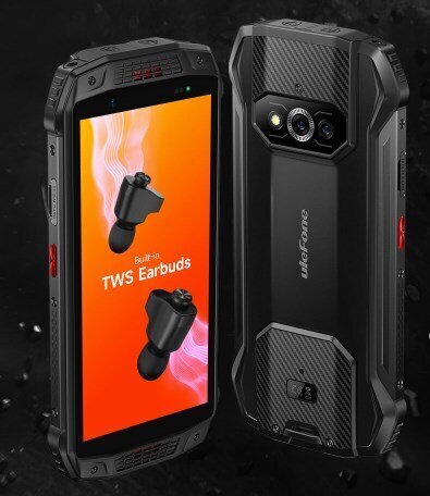 Ulefone Armor 15, Dual SIM, 6/128GB, Black цена и информация | Telefonid | hansapost.ee