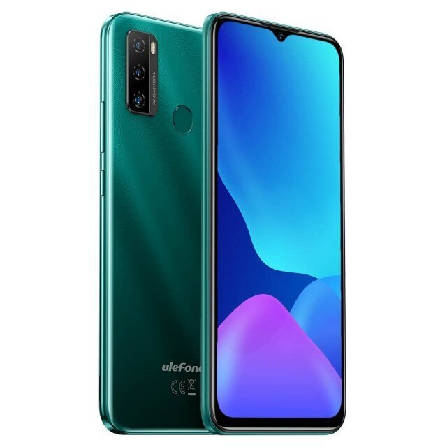 Ulefone Note 10P, Dual SIM, 3/128GB, Green цена и информация | Telefonid | hansapost.ee