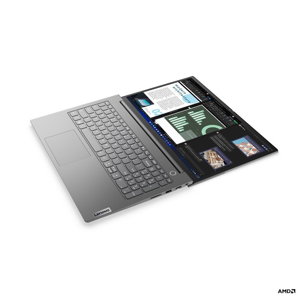 Lenovo ThinkBook 15 G4 ABA (21DL0048PB), 15.6" FHD IPS, Ryzen 7 5825U, 8GB DDR4, SSD 512, Windows 11 Pro PL, Mineral Grey hind ja info | Sülearvutid | hansapost.ee