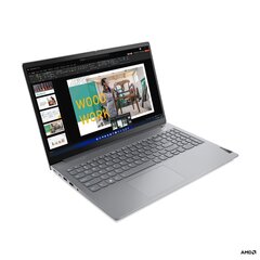 Lenovo ThinkBook 15 G4 ABA (21DL0048PB), 15.6" FHD IPS, Ryzen 7 5825U, 8GB DDR4, SSD 512, Windows 11 Pro PL, Mineral Grey цена и информация | Записные книжки | hansapost.ee