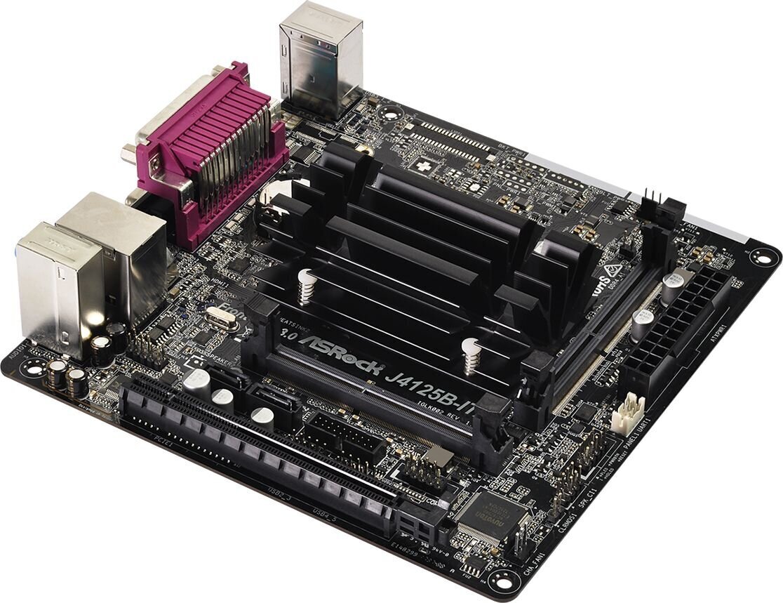 ASRock J4125B-ITX, Mini ITX, DDR4 (90-MXBCH0-A0UAYZ) hind ja info | Emaplaadid | hansapost.ee