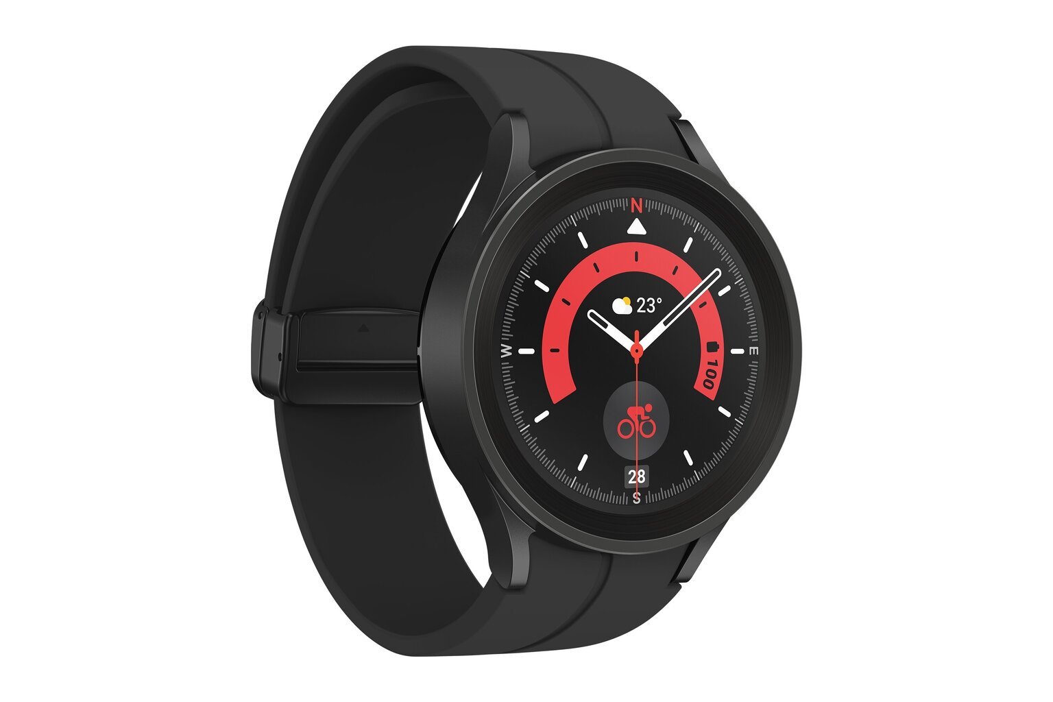 Samsung Galaxy Watch 5 Pro (BT,45 mm), Black Titanium SM-R920NZKAEUB hind ja info | Nutikellad, laste nutikellad | hansapost.ee