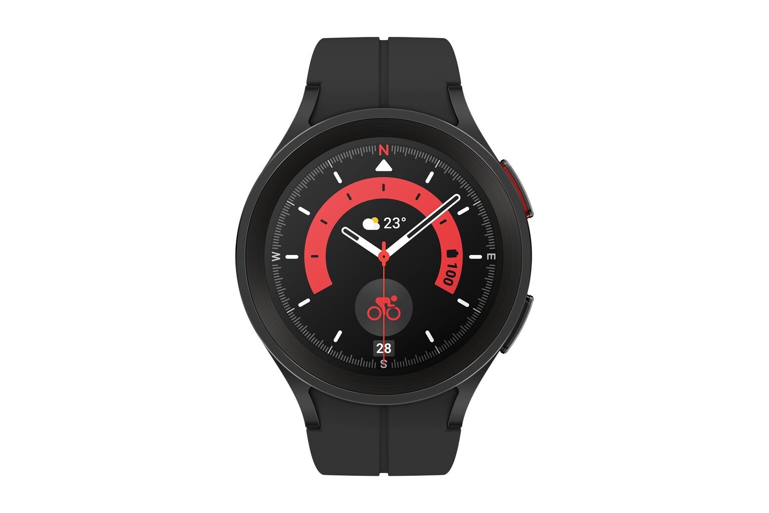 Samsung Galaxy Watch 5 Pro (BT,45 mm), Black Titanium SM-R920NZKAEUB цена и информация | Nutikellad, laste nutikellad | hansapost.ee