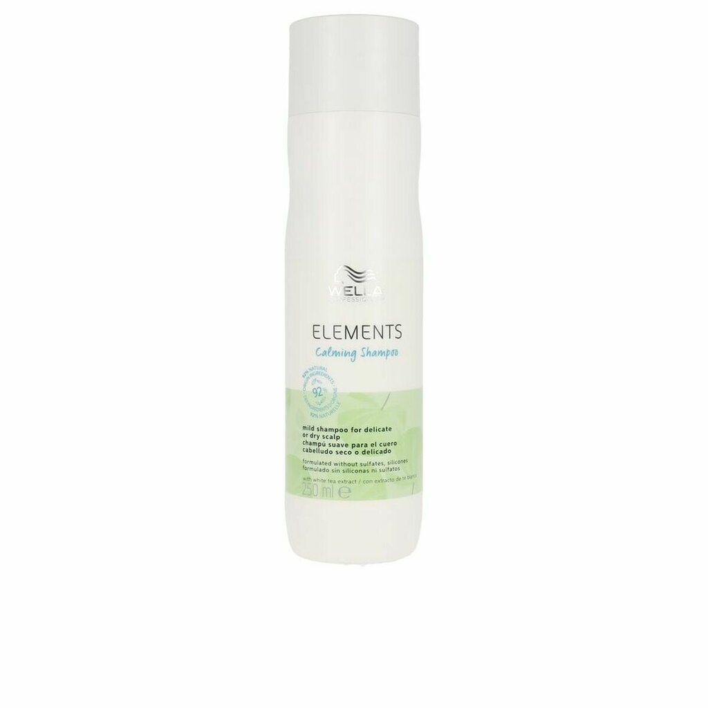 Puhastav šampoon Wella Elements Rahustav, 250 ml hind ja info | Šampoonid | hansapost.ee