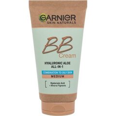 BB-kreem Garnier Skin Naturals BB Cream 5v1, 50ml hind ja info | Jumestuskreemid ja puudrid | hansapost.ee