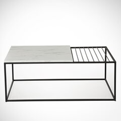 Diivanilaud Zinus, valge/must price and information | Coffee tables | hansapost.ee