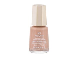 Mavala Mini Color Pearl - Nail polish 5 ml 34 Nicosia #EECEC3 цена и информация | Лаки для ногтей, укрепители для ногтей | hansapost.ee