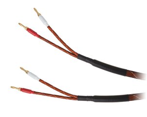 "акустический кабель kruger&matz 3,0 м (штекеры-бананы) цена и информация | Кабели и провода | hansapost.ee