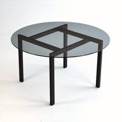 Кофейный столик Kalune Design Balance, черный цена и информация | Журнальные столики | hansapost.ee