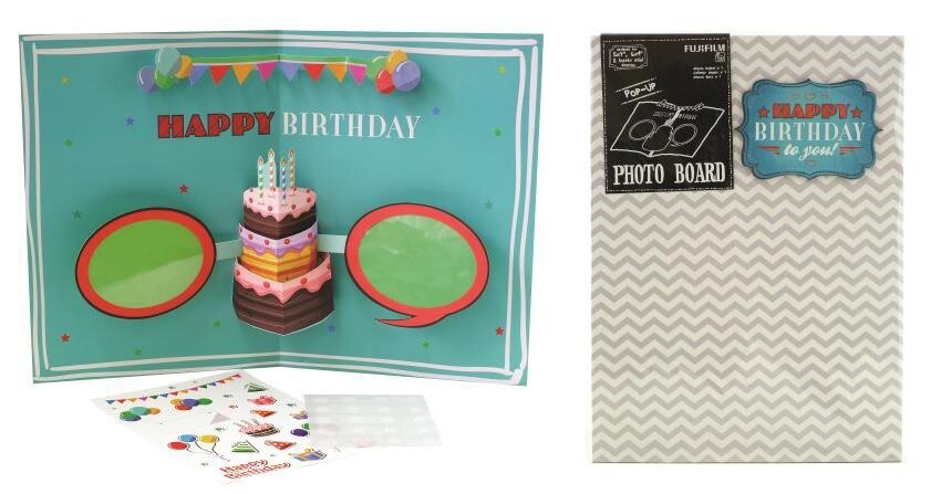 Sünnipäevakaart hüpikfotoga Happy birthday цена и информация | Kirjatarvikud | hansapost.ee