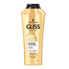 Šampoon Schwarzkopf gliss ultimate oil elixir, 370ml цена и информация | Шампуни | hansapost.ee