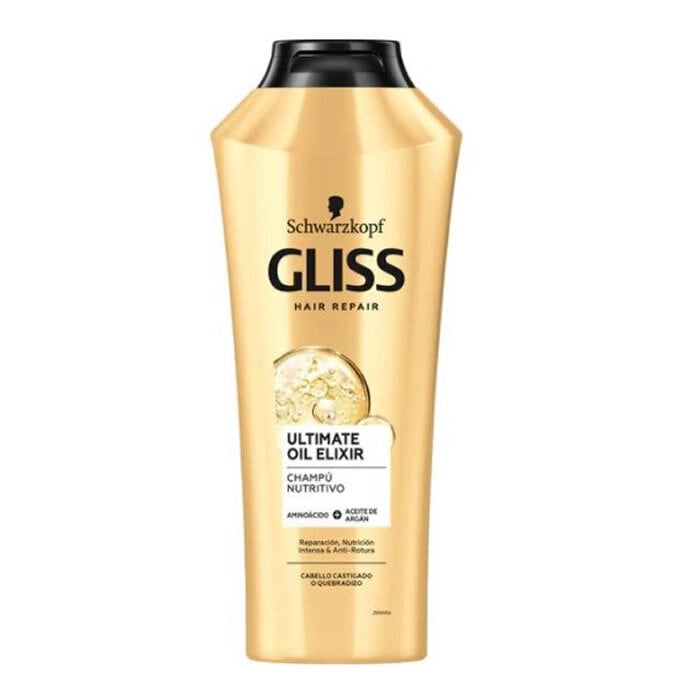 Šampoon Schwarzkopf gliss ultimate oil elixir, 370ml hind ja info | Šampoonid | hansapost.ee