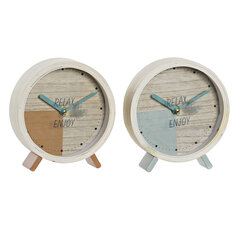 Настольные часы Dkd home decor, 15 x 4,5 x 16 см, 2 шт. цена и информация | Часы | hansapost.ee
