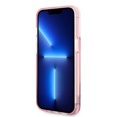 Karl Lagerfeld Liquid Glitter Big KL Logo Case for iPhone 14 Pro Pink цена и информация | Чехлы для телефонов | hansapost.ee